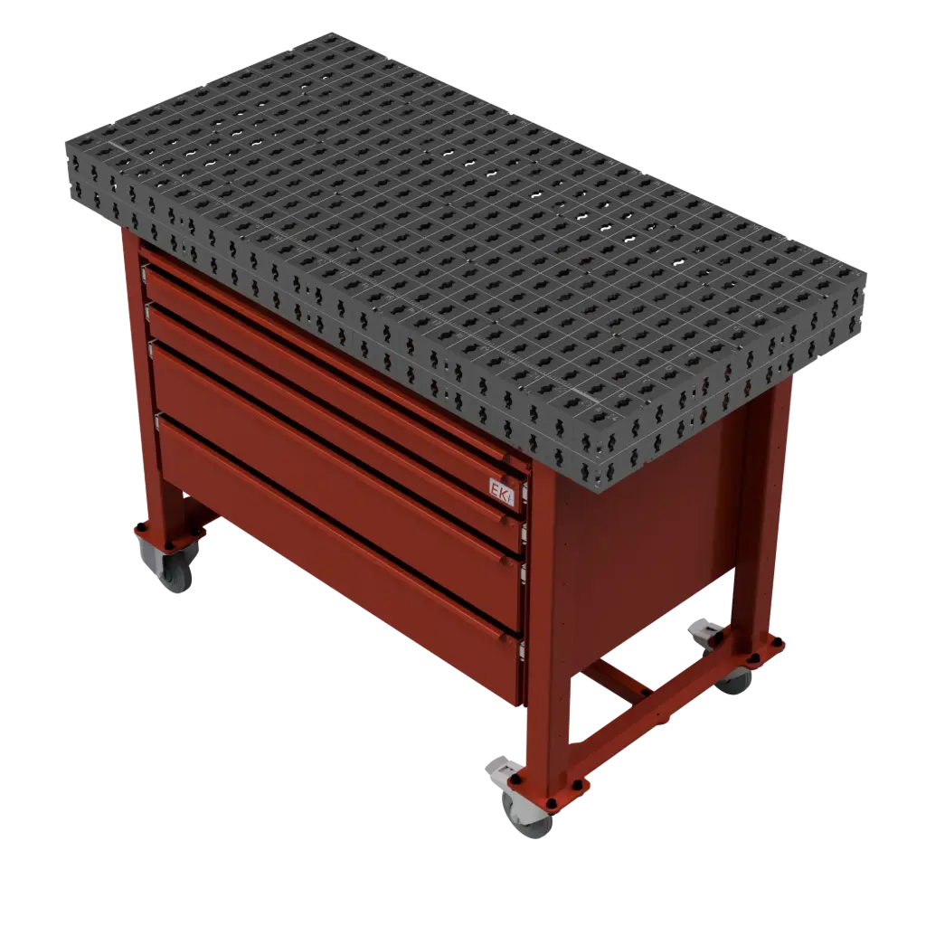 Table EKI 120 S16 avec servante